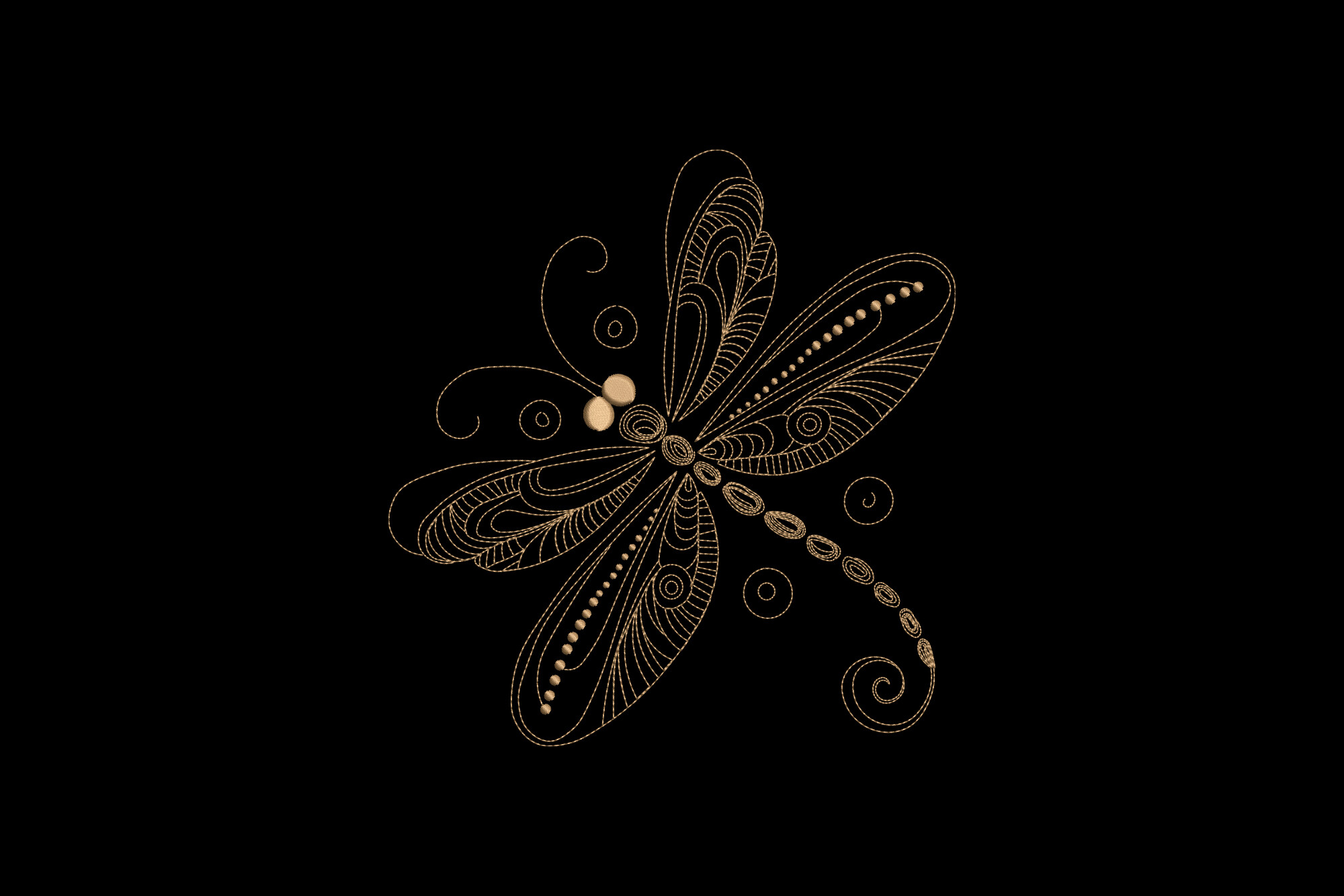 Gold Dragonfly