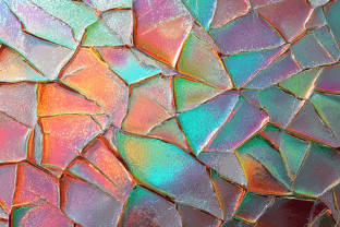 Holographic Mosaic Glass Texture Pattern Graphic by Parrotkitties ...