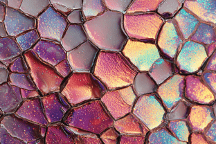 Iridescent Mosaic Glass Texture Pattern Graphic by Parrotkitties ...