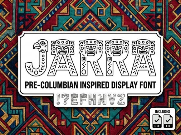 Jarra Font PNG with transparent background - Preview 1