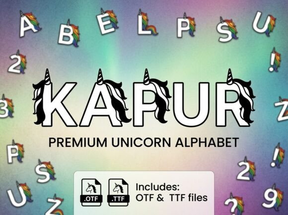 Kapur Font PNG with transparent background - Preview 1