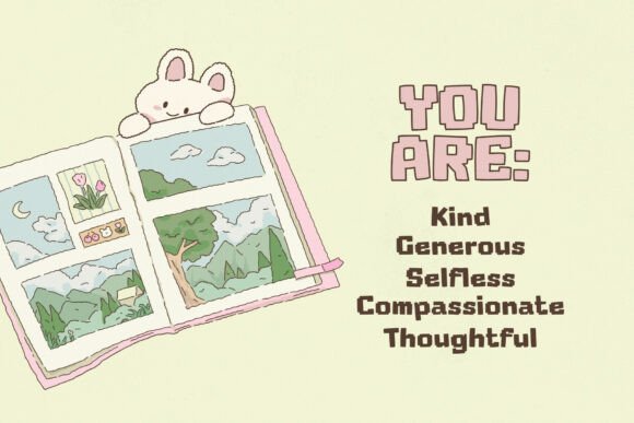 Kawaii Cubes Font font preview - 5