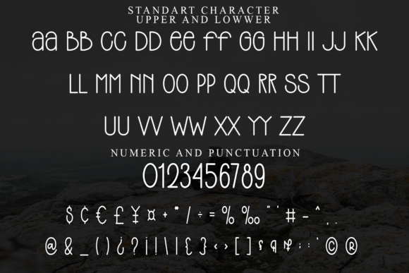 Kind Venue Font PNG with transparent background - Preview 3