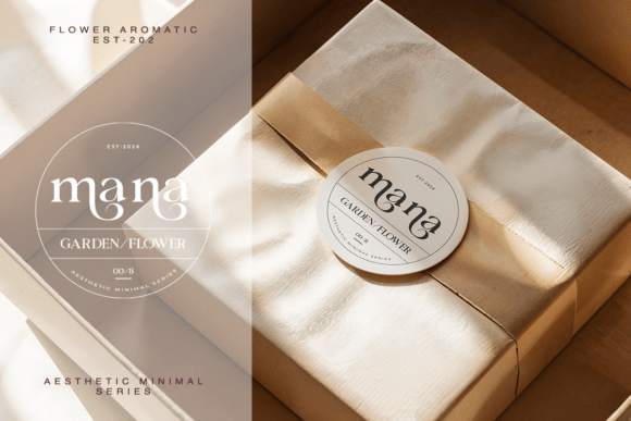 Luminara Font PNG with transparent background - Preview 2