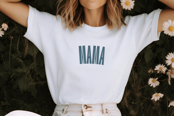 Mama Mode Font PNG with transparent background - Preview 3