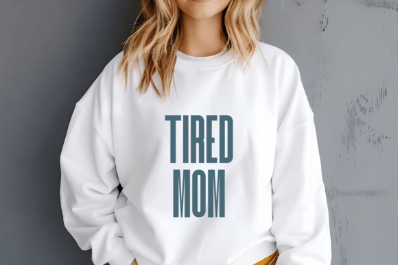 Mama Mode Font PNG with transparent background - Preview 5