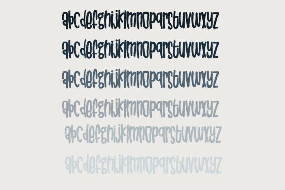 Martian Child Font PNG with transparent background - Preview 4