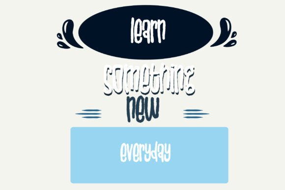Martian Child Font PNG with transparent background - Preview 5