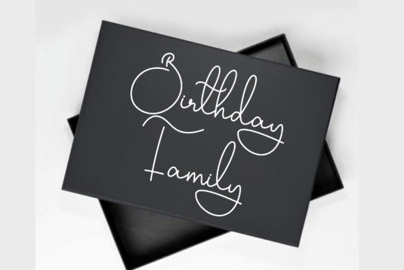 Mellow Daily Font PNG with transparent background - Preview 1
