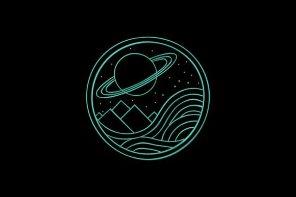 Minimalist Saturn