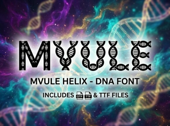 Mvule Font PNG with transparent background - Preview 2