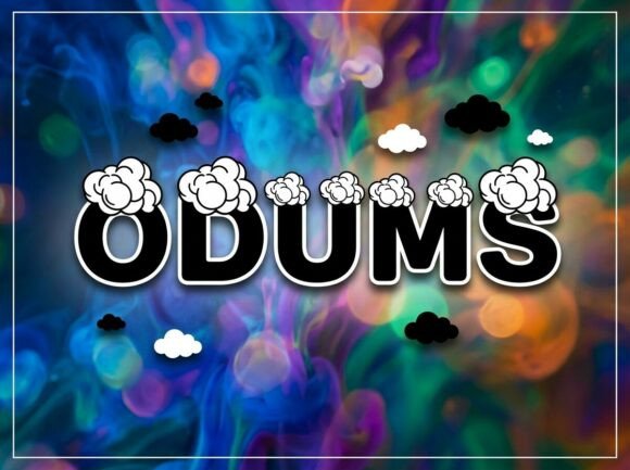 Odums Font PNG with transparent background - Preview 1