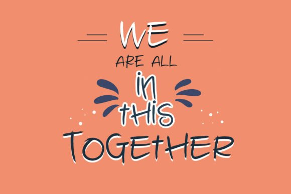 Paint Pot Font PNG with transparent background - Preview 1