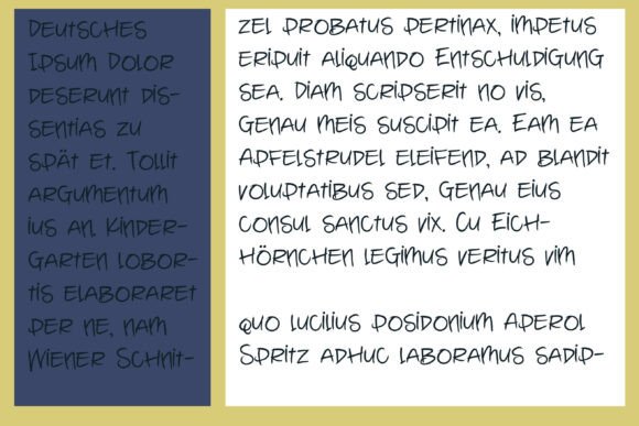 Paint Pot Font PNG with transparent background - Preview 6