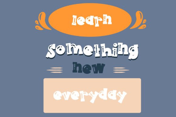 Pooble Font font preview - 5