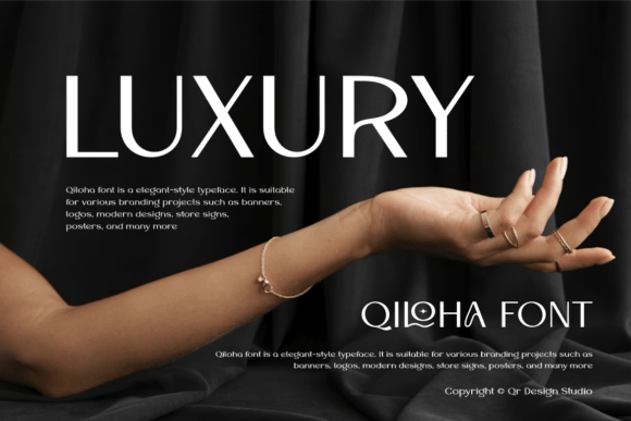 Qiloha Font PNG with transparent background - Preview 2