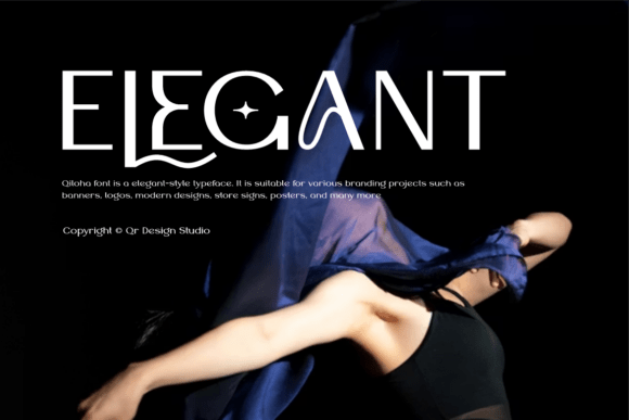 Qiloha Font PNG with transparent background - Preview 3