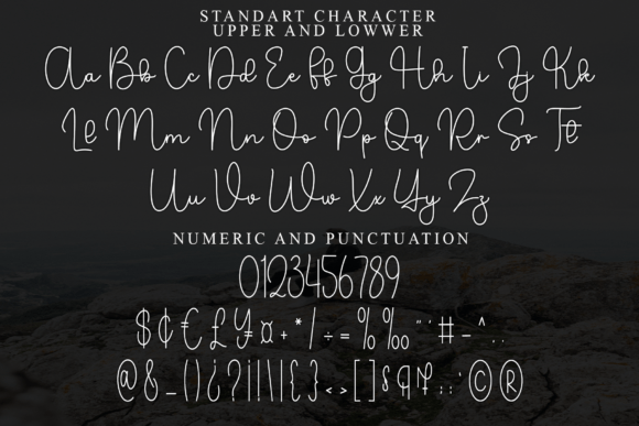 Regular Font PNG with transparent background - Preview 6
