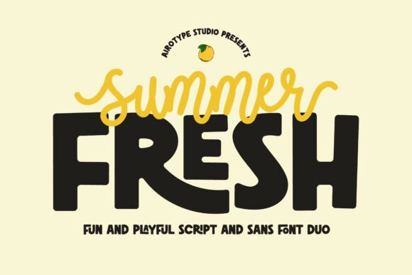 Summer Fresh Script & Handwritten Font By airotype