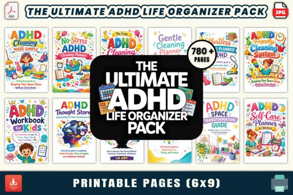 The Ultimate ADHD Life Organizer Bundle