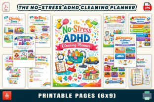 The Ultimate ADHD Life Organizer Bundle Graphic by LR ART · Creative ...