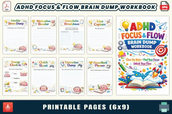 The Ultimate ADHD Life Organizer Bundle