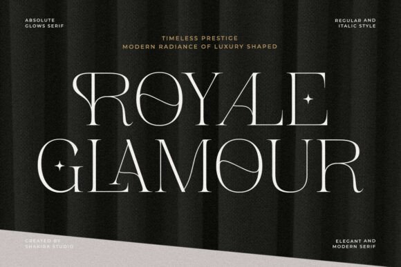 Absolute Glows Font - Preview 1