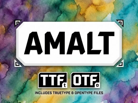 Amalt Font - Preview 2