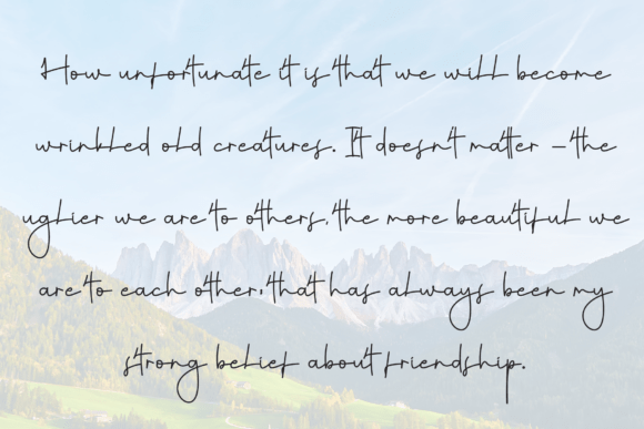 Anitha Font - Preview 5
