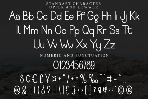 Architect Designer Font PNG with transparent background - Preview 4