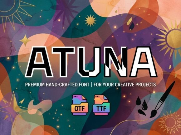 Atuna Font - Preview 1