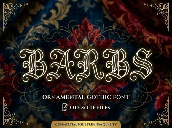 Barbs Font - Preview 2