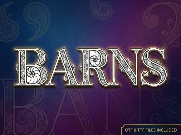 Barns Font - Preview 2