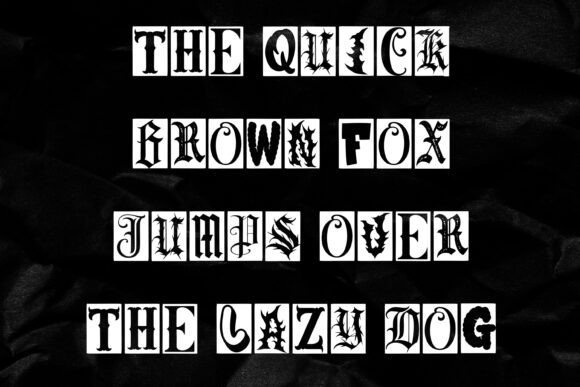 Barnx Font - Preview 3