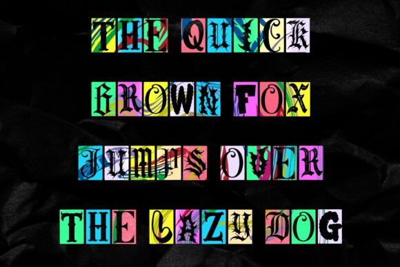 Barnx Font - Preview 6