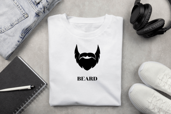 Beard Mustache Icon Set Font - Preview 4