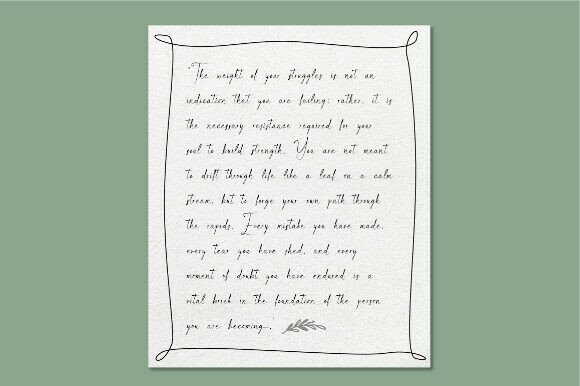 Beverly Sage Font - Preview 3
