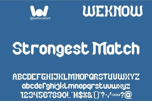 Blacksmith Font - Preview 2