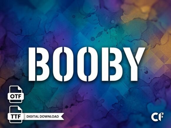 Booby Font - Preview 2