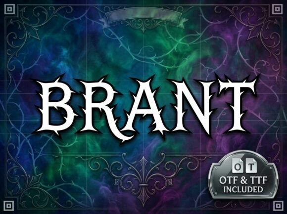Brant Font - Preview 1