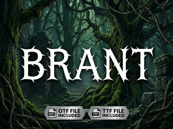 Brant Font - Preview 2