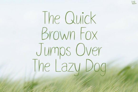 Breezy Font - Preview 3