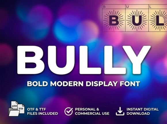 Bully Font - Preview 2