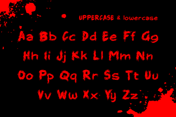 Burnart Font PNG with transparent background - Preview 1