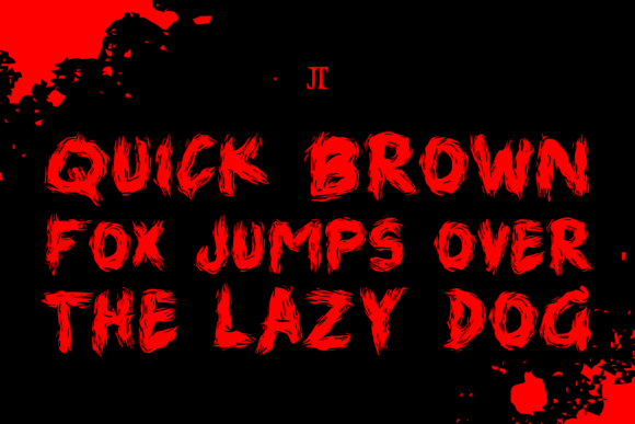 Burnart Font PNG with transparent background - Preview 5
