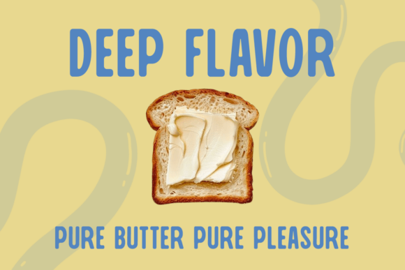 Butter Humble Font - Preview 5