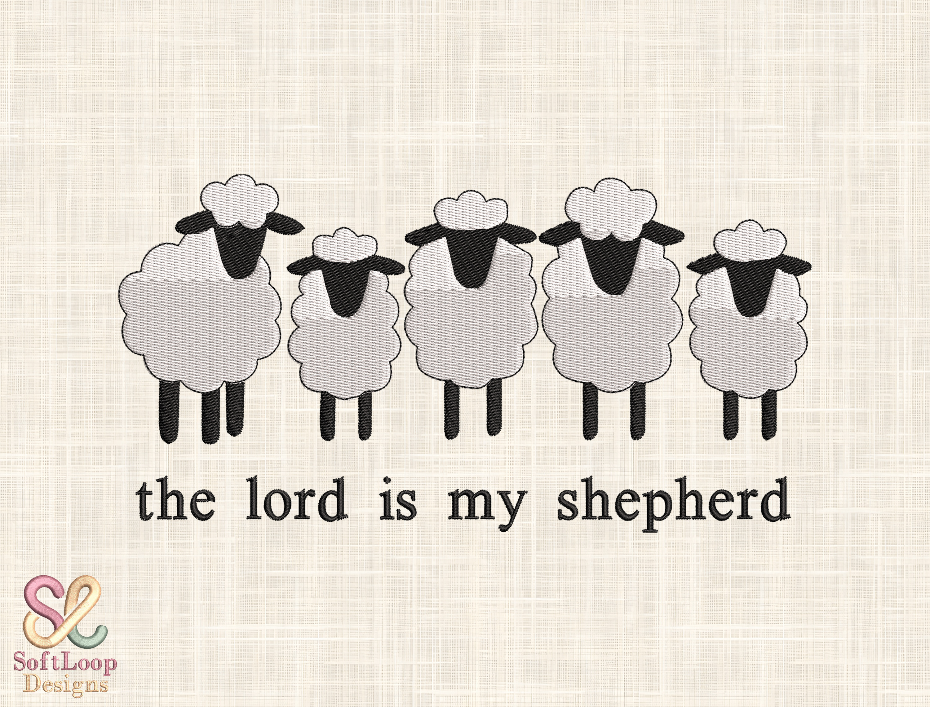 Christian Faith Machine Embroidery File