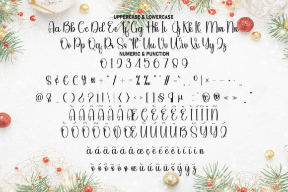 Christmas Font - Preview 6