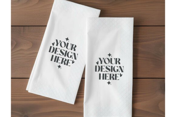 Christmas Kitchen Towel Mockups