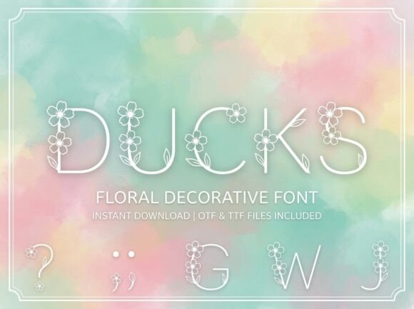 Ducks Font - Preview 1
